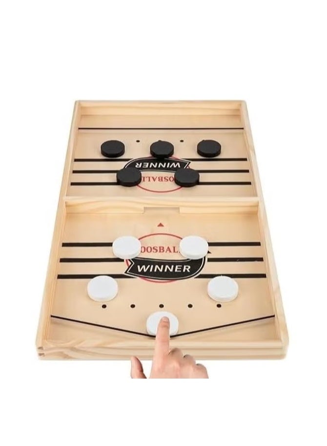 عام لعبة سلينج شوت فائقة السرعة، لعبة طاولة هوكي محمولة للصغار والكبارحجم صغير - Image 1